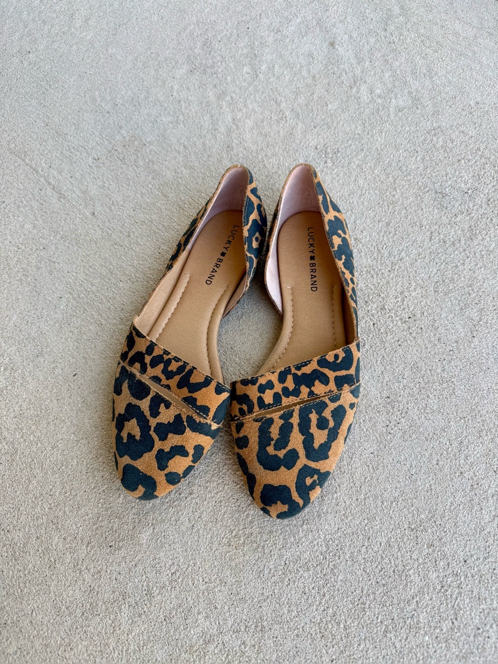 Lucky Brand Leopard Print Flats